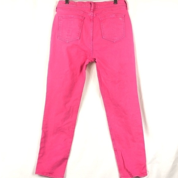 Rag & Bone Bull Pink High Waist Skinny Jeans Size 24 - Picture 3 of 8